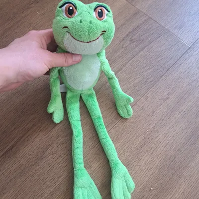 Peluche princesse grenouille